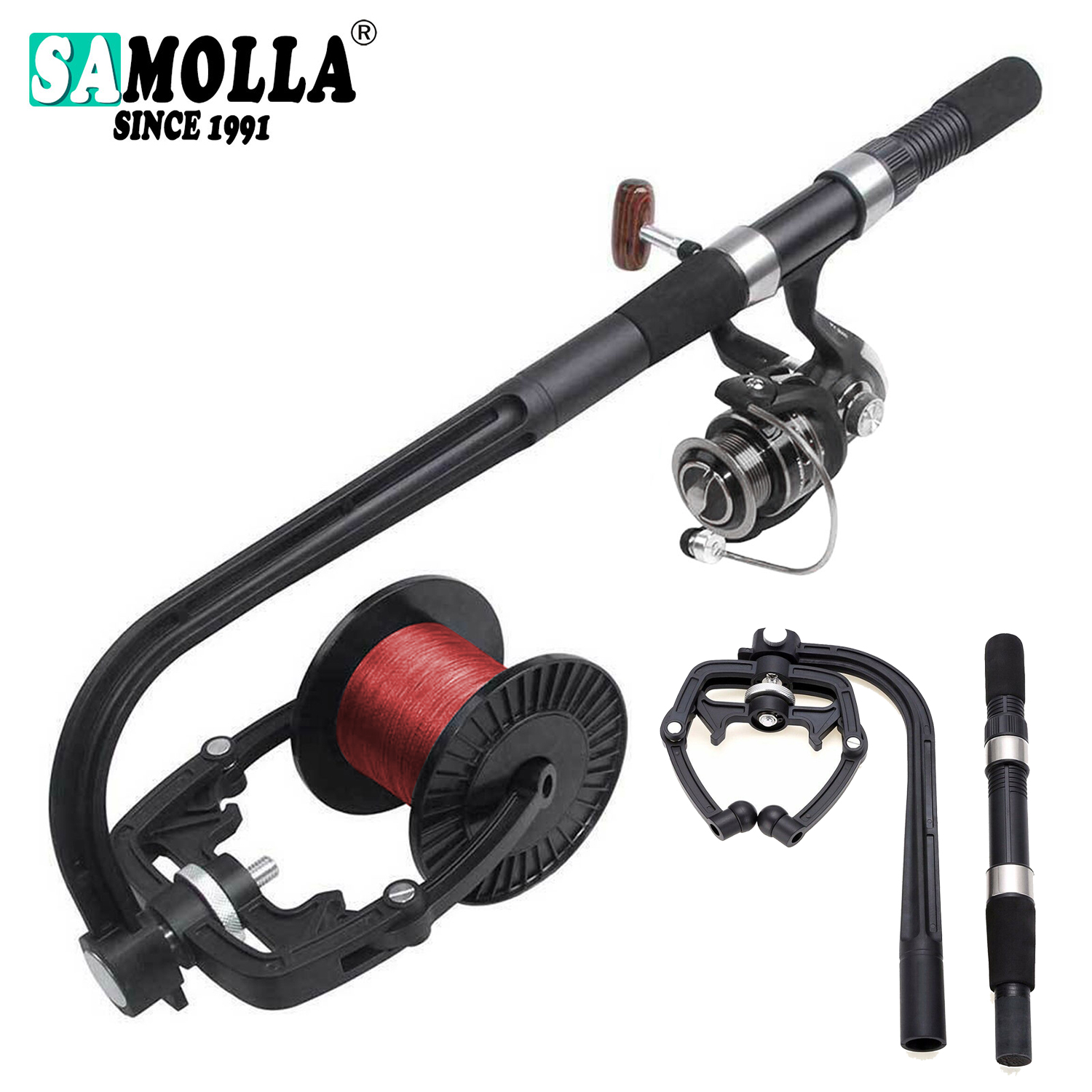 Fishing Line Dispenser - Carrete de hilo de pescar para