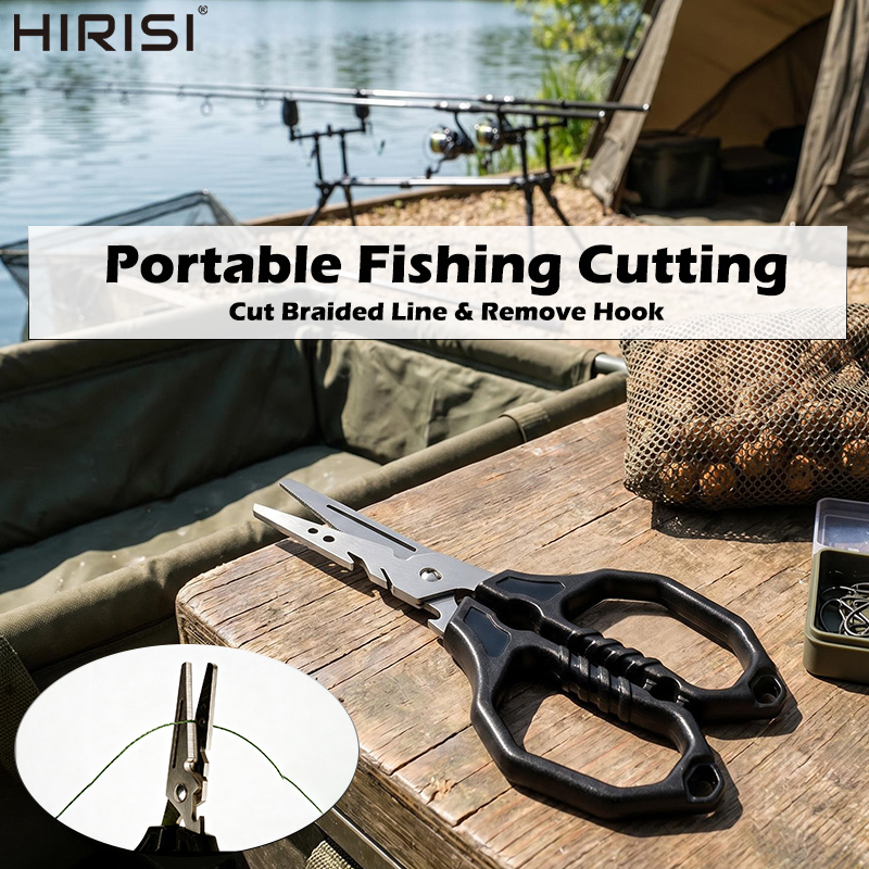 Fishing Line Cutter - Tijeras de Pesca Multifuncionales de Acero