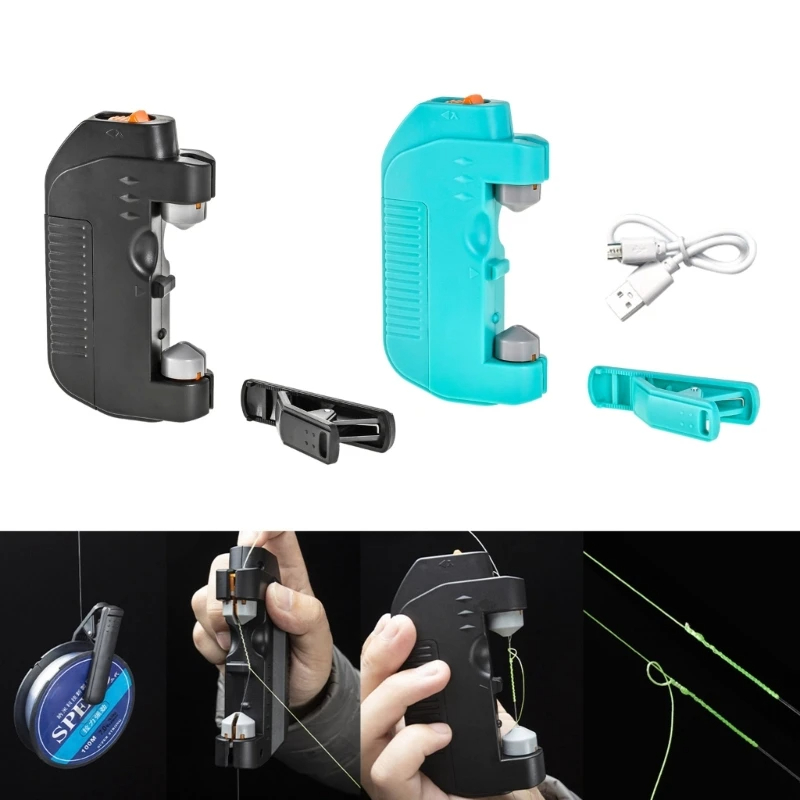 Fishing Line Cutter - Línea de pesca eléctrica, anudador de