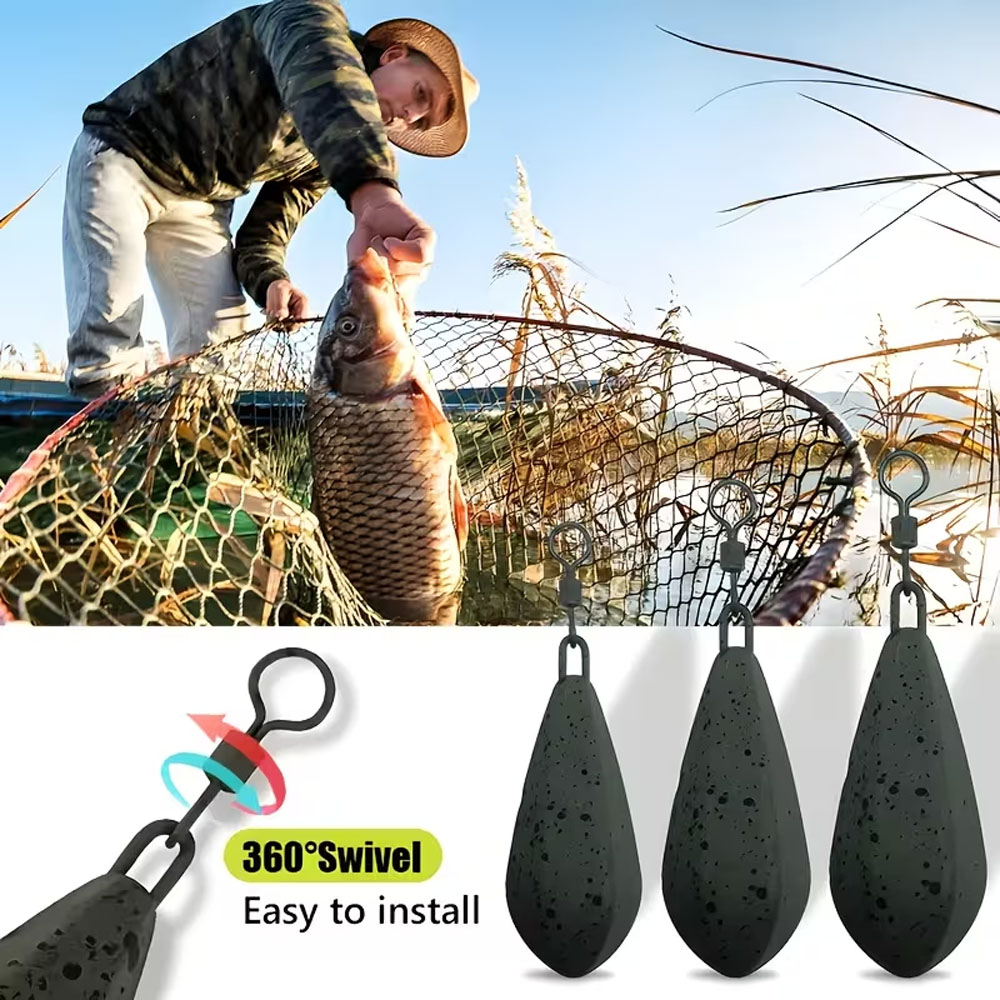 Paquete de 4 Pesas de Pesca de - Leader Line reseña y precio